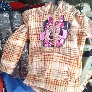 Minnie mouse flannel sweater